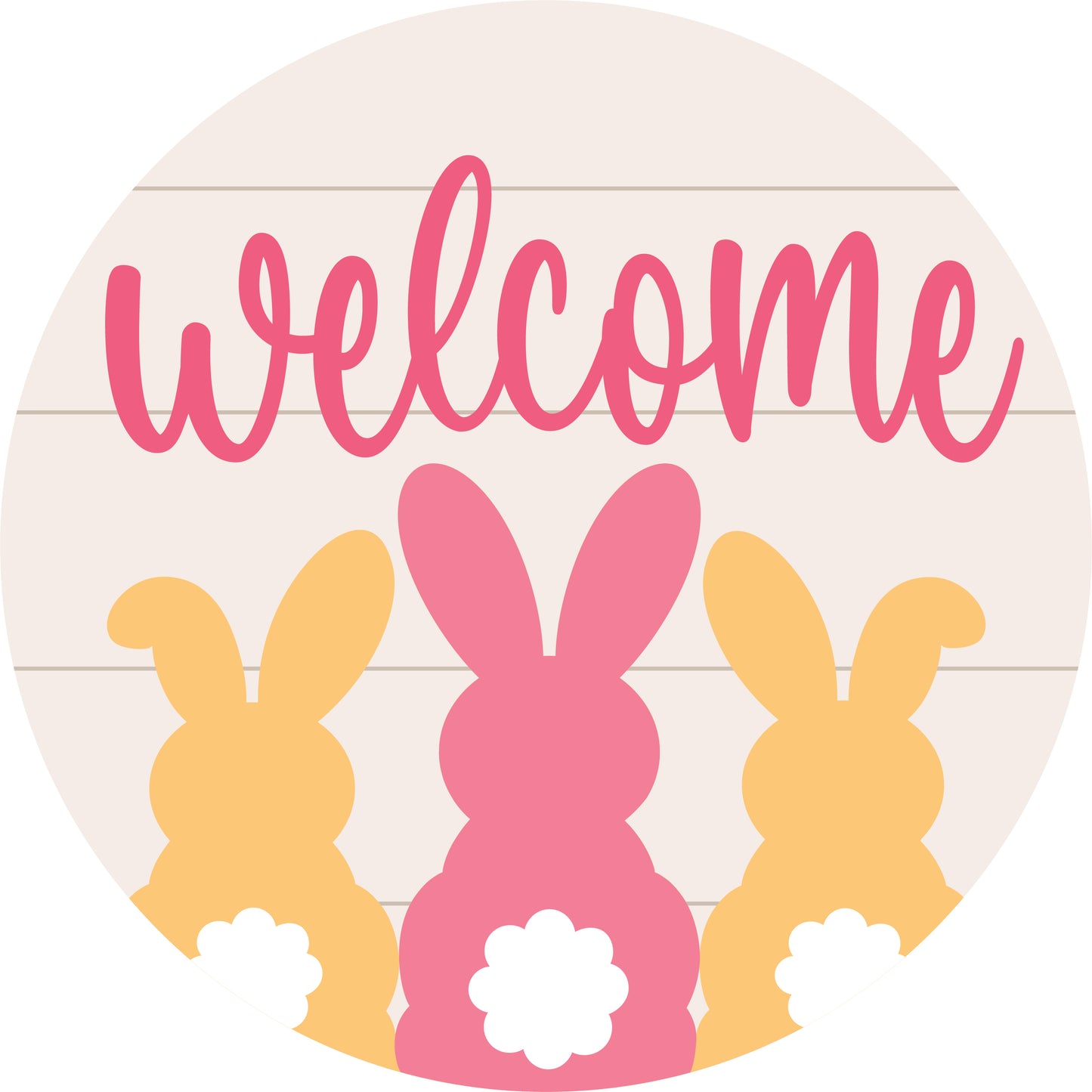 Free Standing Easter Bunnies