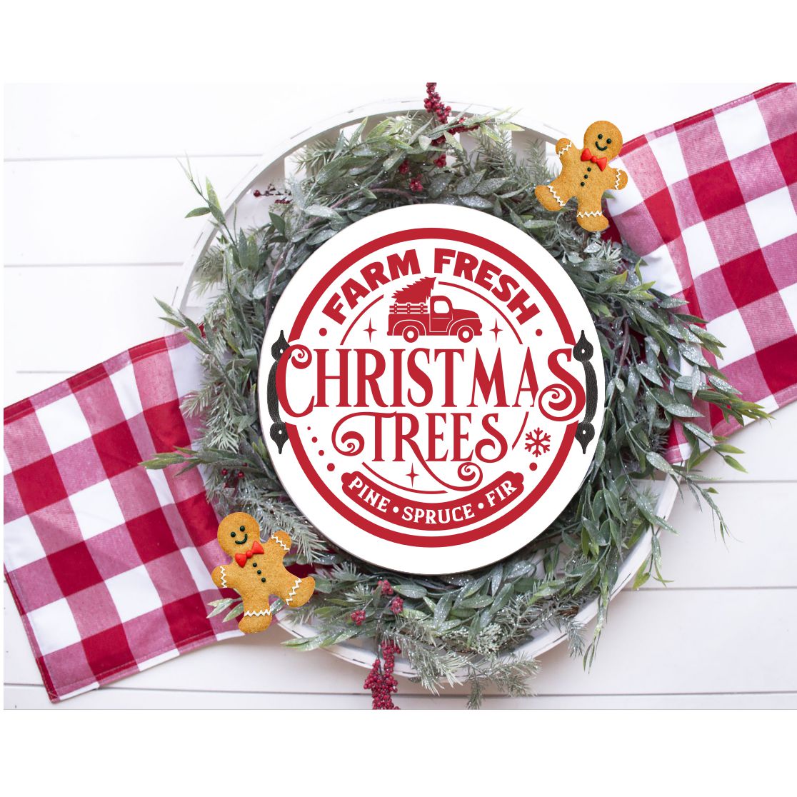 Christmas Cookie & Serving Trays