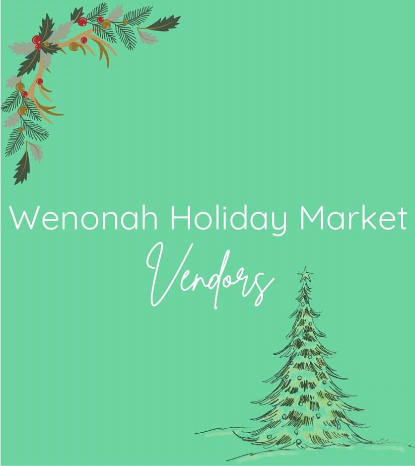 Wenonah Holiday Market 12/7/24 10am to 2pm