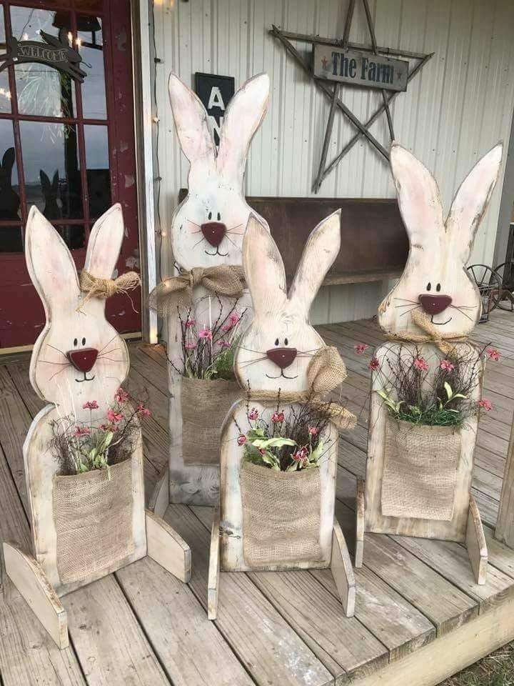 Rustic Farmhouse Bunny