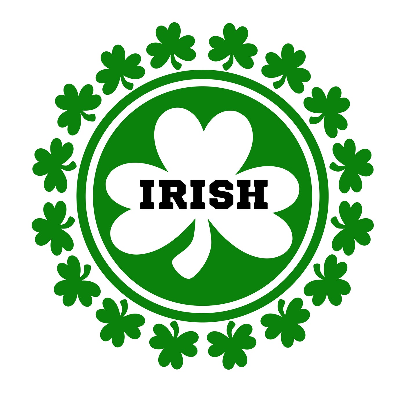 St. Patty's Day Farm Sign Rounds