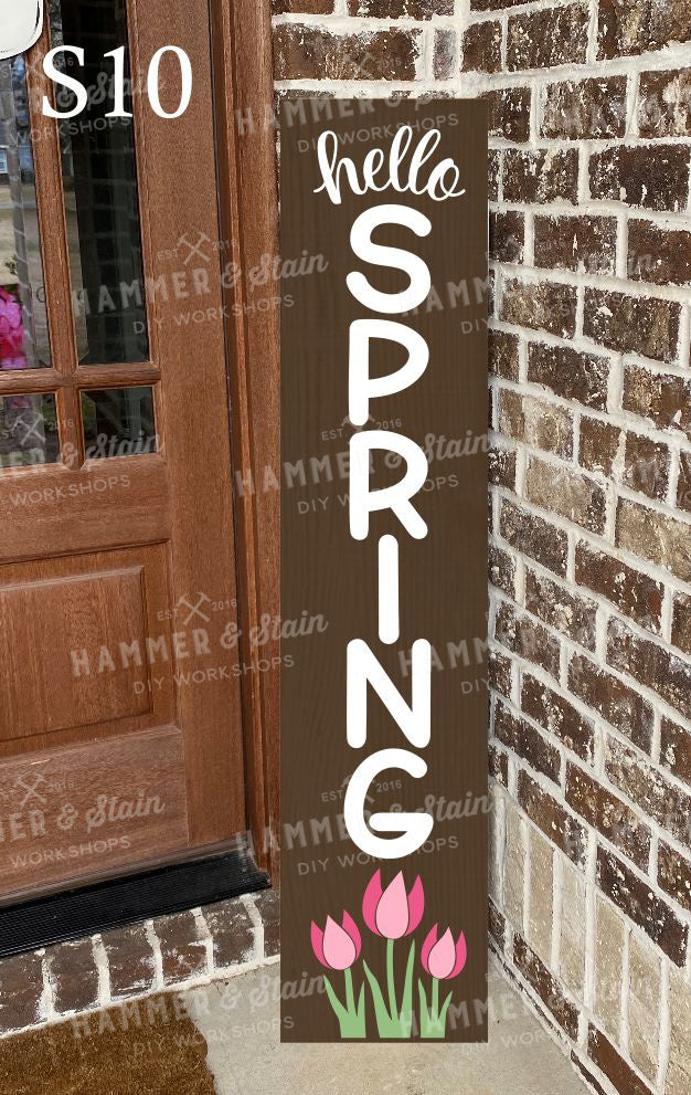 Spring and Easter Porch Leaners