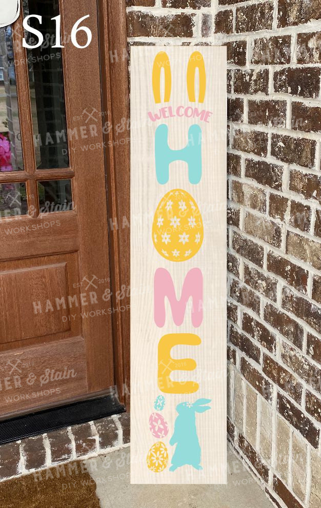 Spring and Easter Porch Leaners