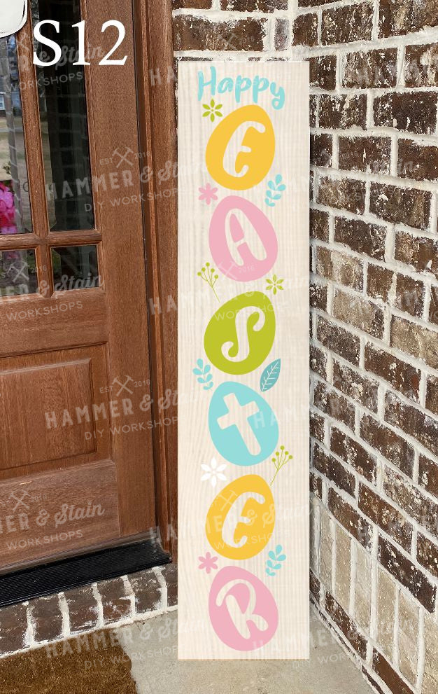 Spring and Easter Porch Leaners