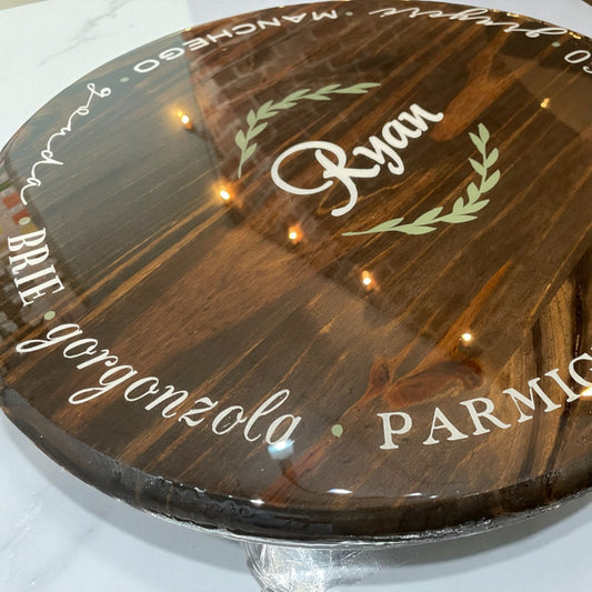 Yusra's 18" Wood Round Lazy Susan 11/30/25