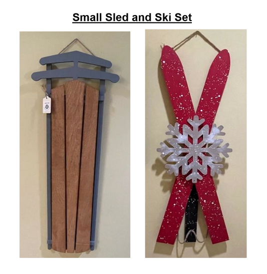 Small Sled and Ski