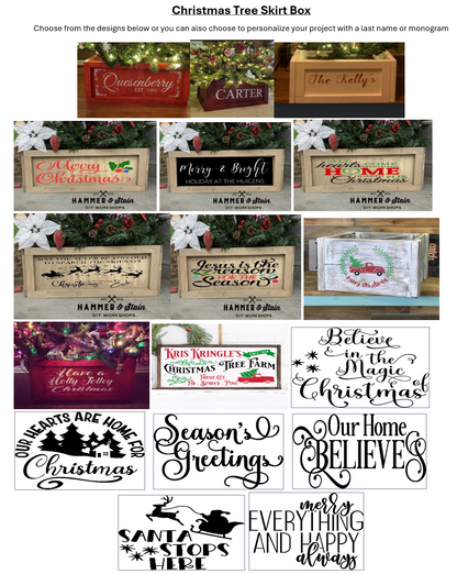 Christmas Pick Your Project